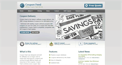 Desktop Screenshot of couponfeed.net